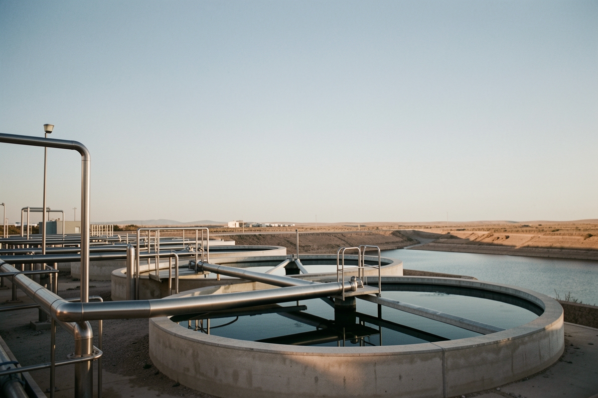Illustration éditoriale : Du laboratoire au territoire : la chaîne numérique souveraine de l'eau au Maroc | PRELAB