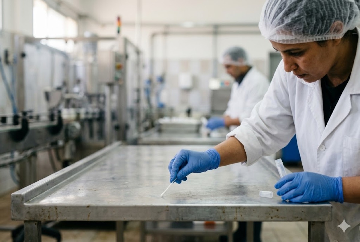 Illustration éditoriale : HACCP et plan d'échantillonnage : combien d'échantillons, à quelle fréquence ? | PRELAB