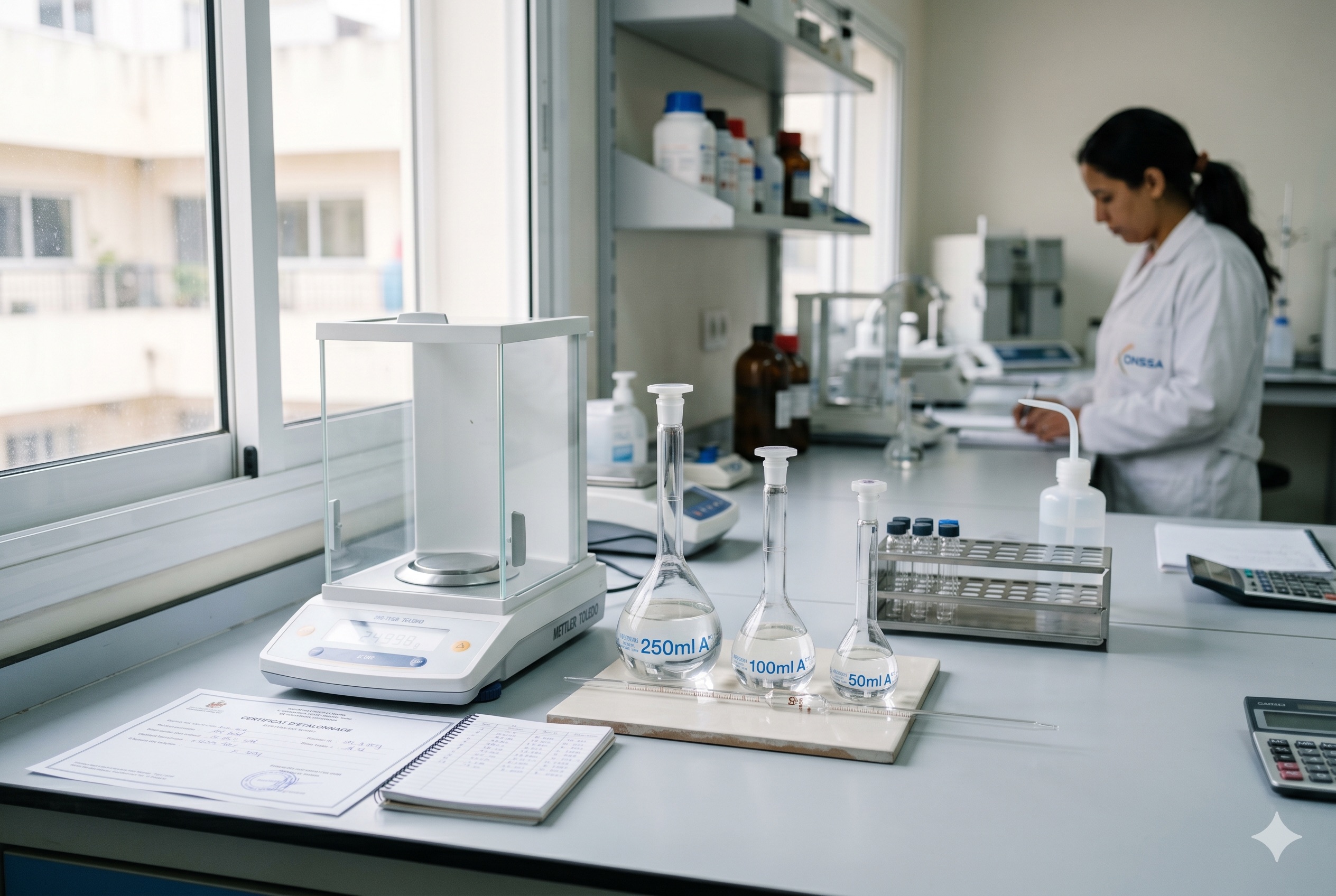 Illustration éditoriale : ISO/IEC 17025 expliquée pour un laboratoire marocain | PRELAB